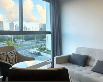 Parque do Cais - Flats Premium no Recife por Yolo - Recife - Wohnzimmer