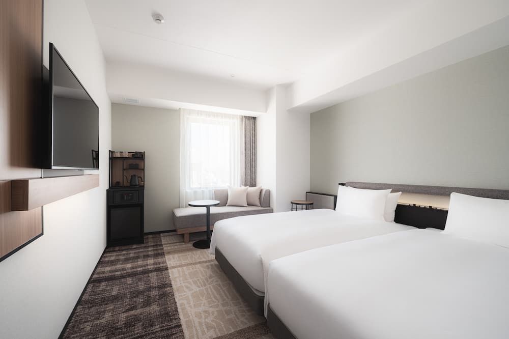 Bedroom view of Nest Hotel Naha Nishi