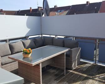 Bright, spacious downtown apartment just over 0.1 km from the center - Coesfeld - Balkon
