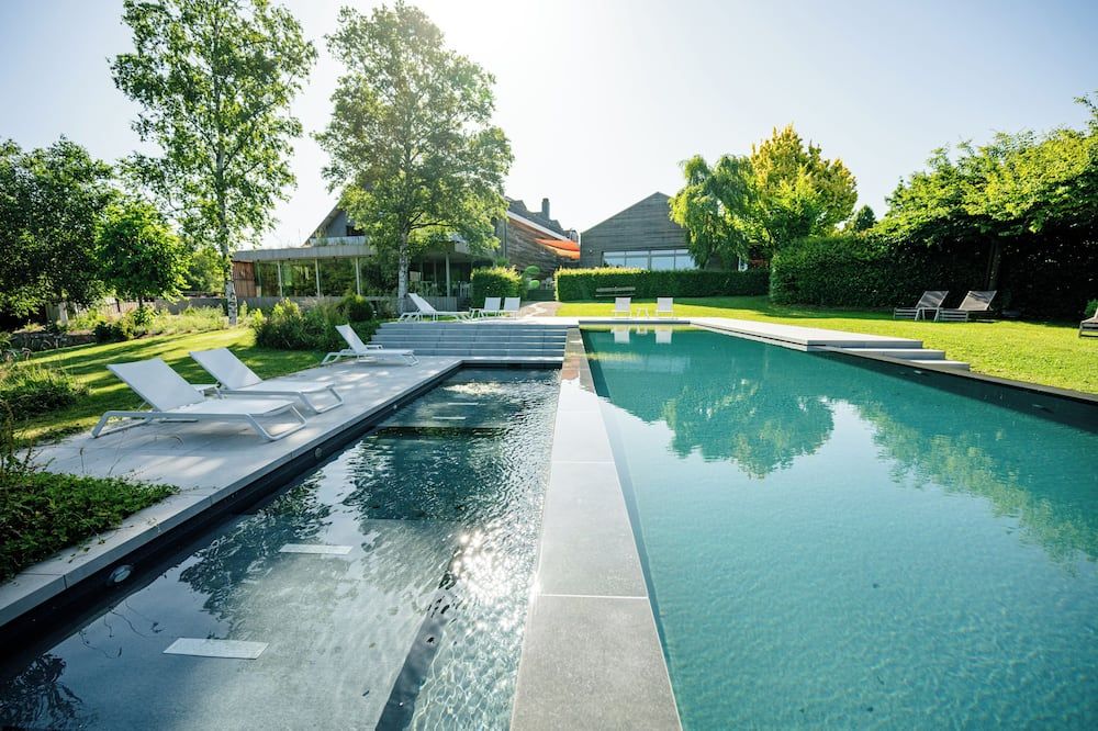 Hotel des Bains & Wellness - Robertville - Piscina