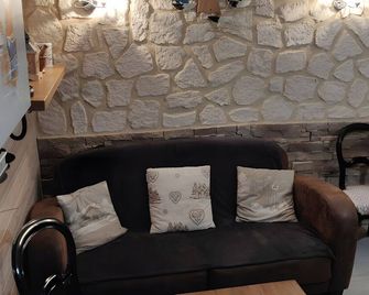 Chez Isa Maison de pêcheur Etretat - Yport - Living room