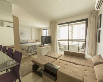 Novissimo Flat na Praia de Ponta Negra - Natal - Schlafzimmer