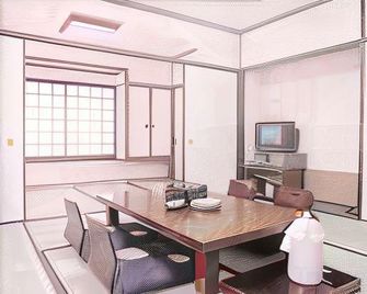 Okumusashi Ryokan - Hannō - Eetruimte