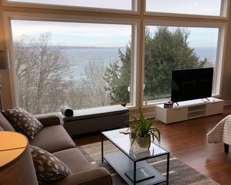 Romantic Spacious Suite With Salish Sea - Seattle - Sala de estar