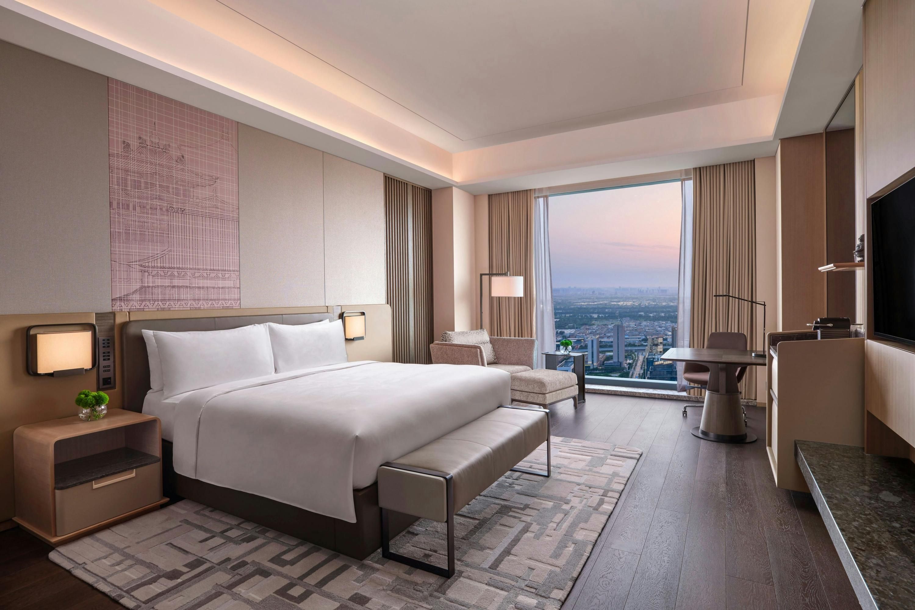 JW Marriott Hotel Xi'an - שי-אן - חדר שינה