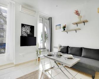 Cozy apartment - 1BR-3P - Gare du Nord - París - Sala de estar