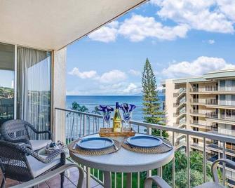 Royal Kahana 701 · Rk 701 Spacious Oceanfront 2bd W Pool Ac - Wailuku - Balcón