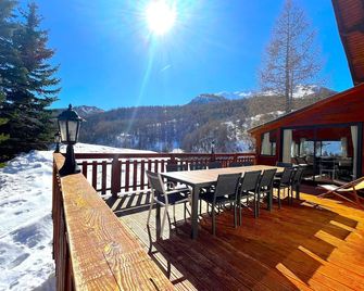 Chalet 5 min from La Foux d'Allos resort-1700m ALT-12 pers Max - La Foux d'Allos - Balcon