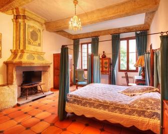Hôtel Les Arcades - Biot - Спальня