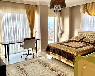 Raya Wonderful Sea View, Swimming Pool And City Center..8+1 500 Sq Private Villa - Büyükçekmece - Bedroom