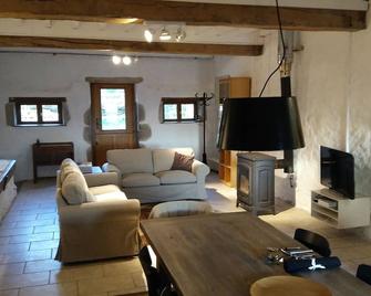 Spacious gite with charm in the heart of the Morvan - Brassy - Sala de estar