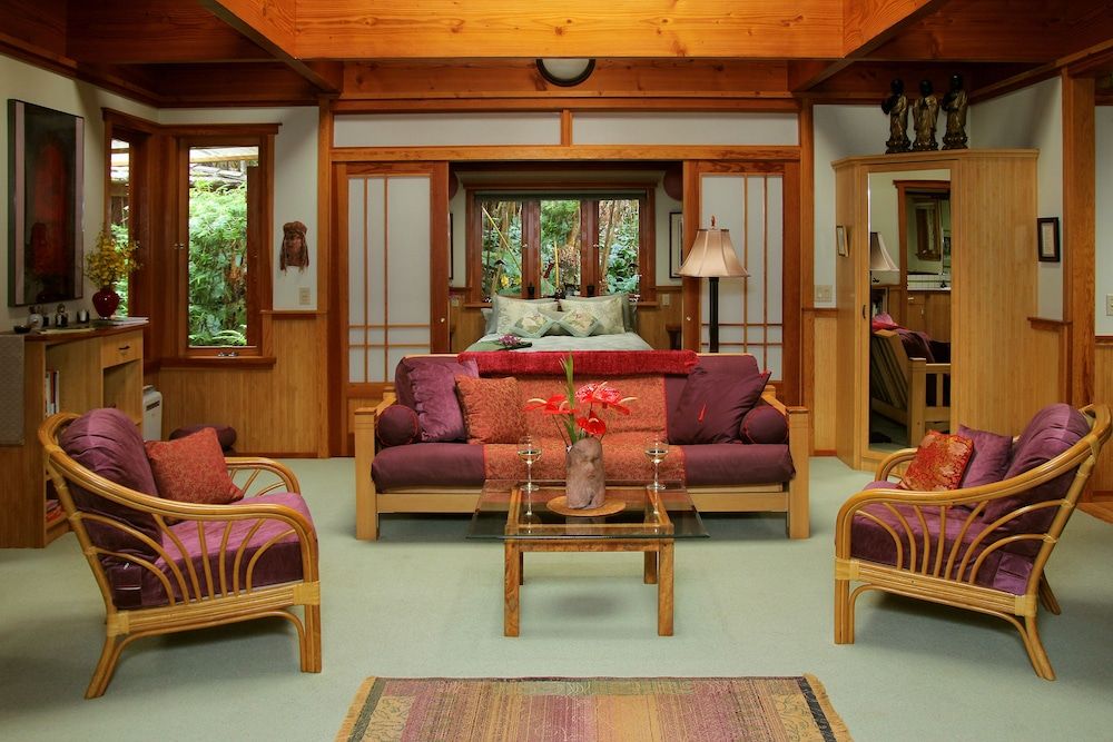 Volcano Rainforest Retreat - Volcano - Vardagsrum