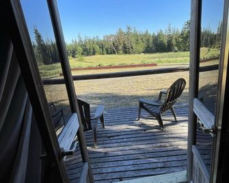 Comfortable Yurt - Port Townsend - Balcone