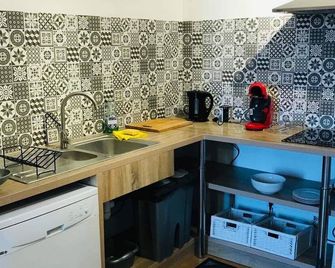 Apartment 15 meters from the city center of Medieval Mirepoix .Sleeps 4 - Mirepoix - Keuken