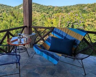 Zipolite- Apartamento# 1 - Vista al mar ,ac,alberca,cocinetta - Zipolite - Balcón