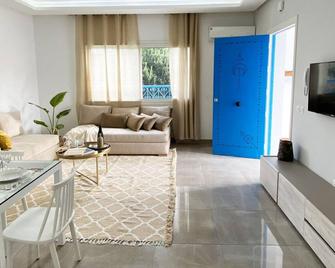 Le Safran - apt renove, spacieux et central a Marsa - Cartago - Sala de estar