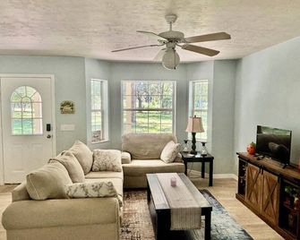 Charming 3-bedroom house in Trenton near Florida Springs - Trenton - Living room