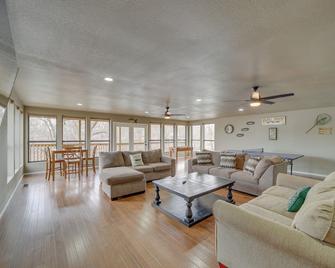 Private Dock Grand Lake Family Home - Eucha - Sala de estar