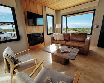 La Morada Lodge - Valle de Uco - Vista Flores - Living room