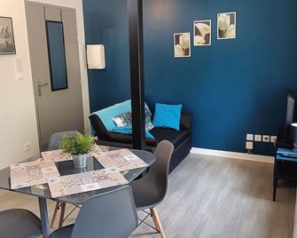 F1 duplex Bleuet Rénové - Lamalou-les-Bains - Salle à manger