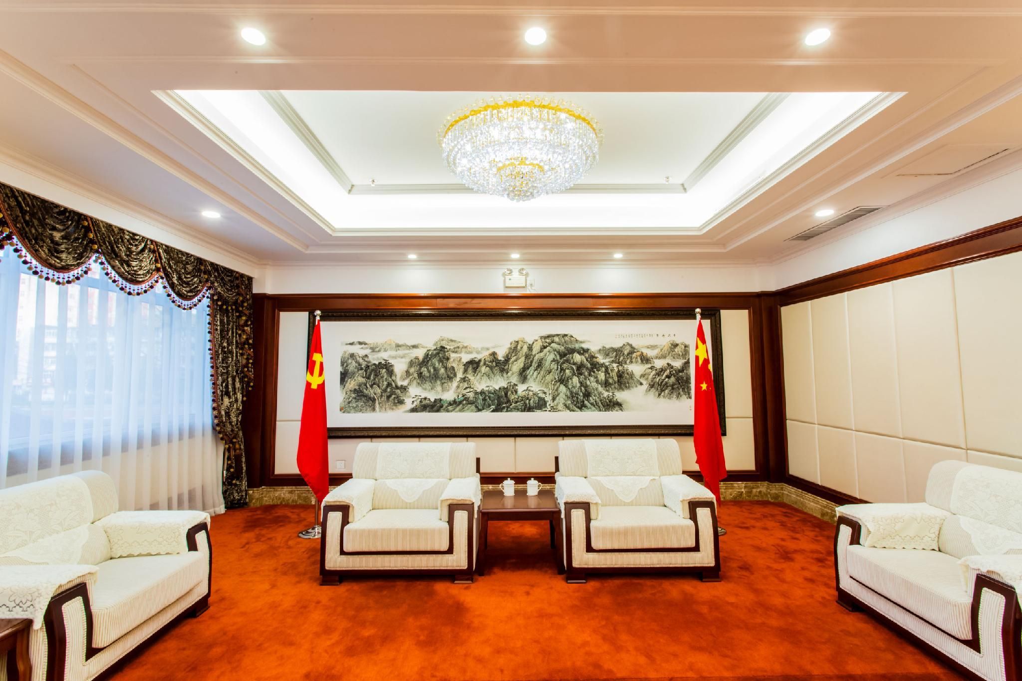 Wassim Hotel Dandong Yalvjiang Building - Dandong - Area lounge