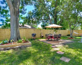 Spacious House with big backyard in N. Hyde Park / Close to Downtown - Tampa - Innenhof