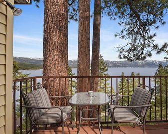 Stunning Views at Stargazer Lakefront Studio! - Crystal Bay - Balcony