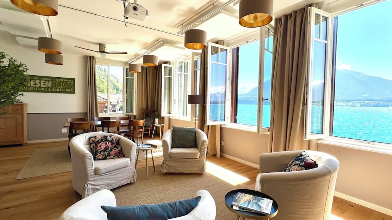 Boutique Hotel Niesenblick - Direkt Am Thunersee Gelegen Mit Self Check In & Digitaler Rezeption