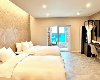 Restia Incheon Bay Hotel - Incheon - Slaapkamer