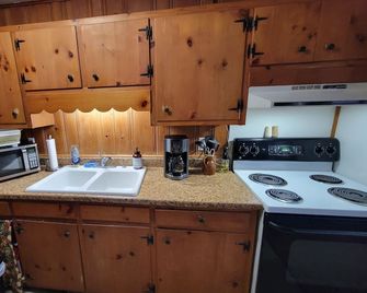 Rustic, Cozy Cottage with Backyard Waterfall and Cayuga Lake Views! - Ithaca - Kuchyň