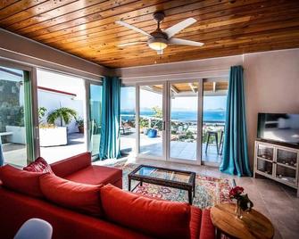 Fantastic Penthouse at Sunset Serenade Suites - St. John - Living room