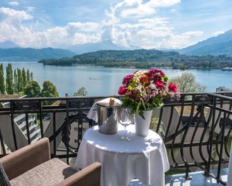 Hotel Royal Luzern - Lucerna - Balcone