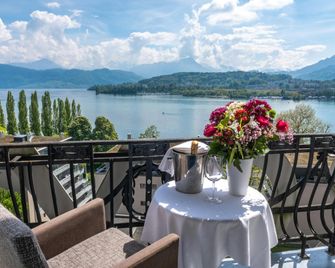 Hotel Royal Luzern - לוצרן - מרפסת
