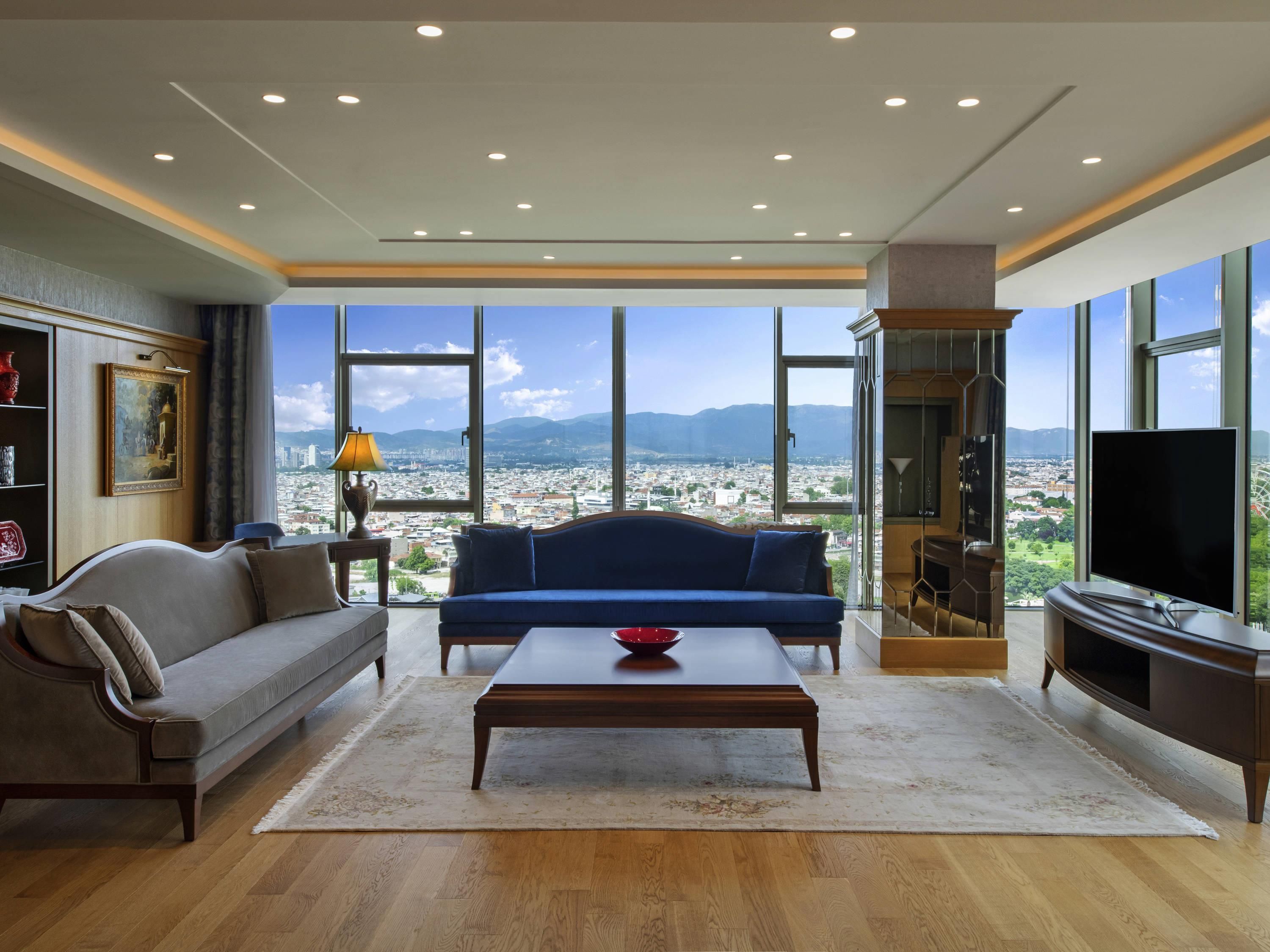 Mövenpick Bursa Hotel and Thermal Spa - Bursa - חדר שינה