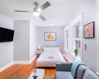Cozy Central Fenway Studio - Boston - Bedroom