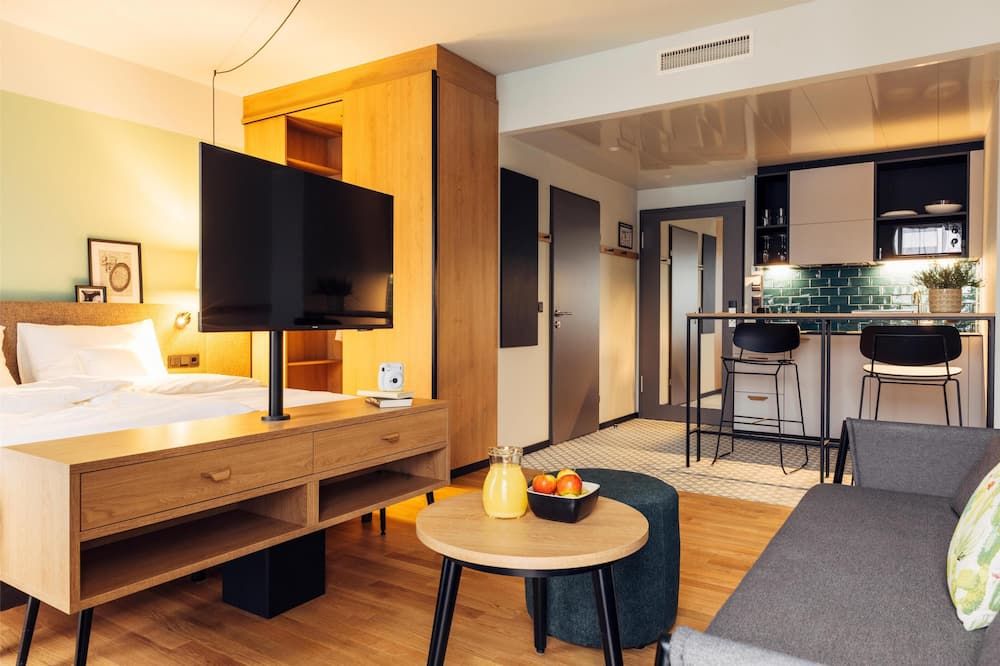 هاريز هوم فيليخ - فيلاخ - غرفة معيشة