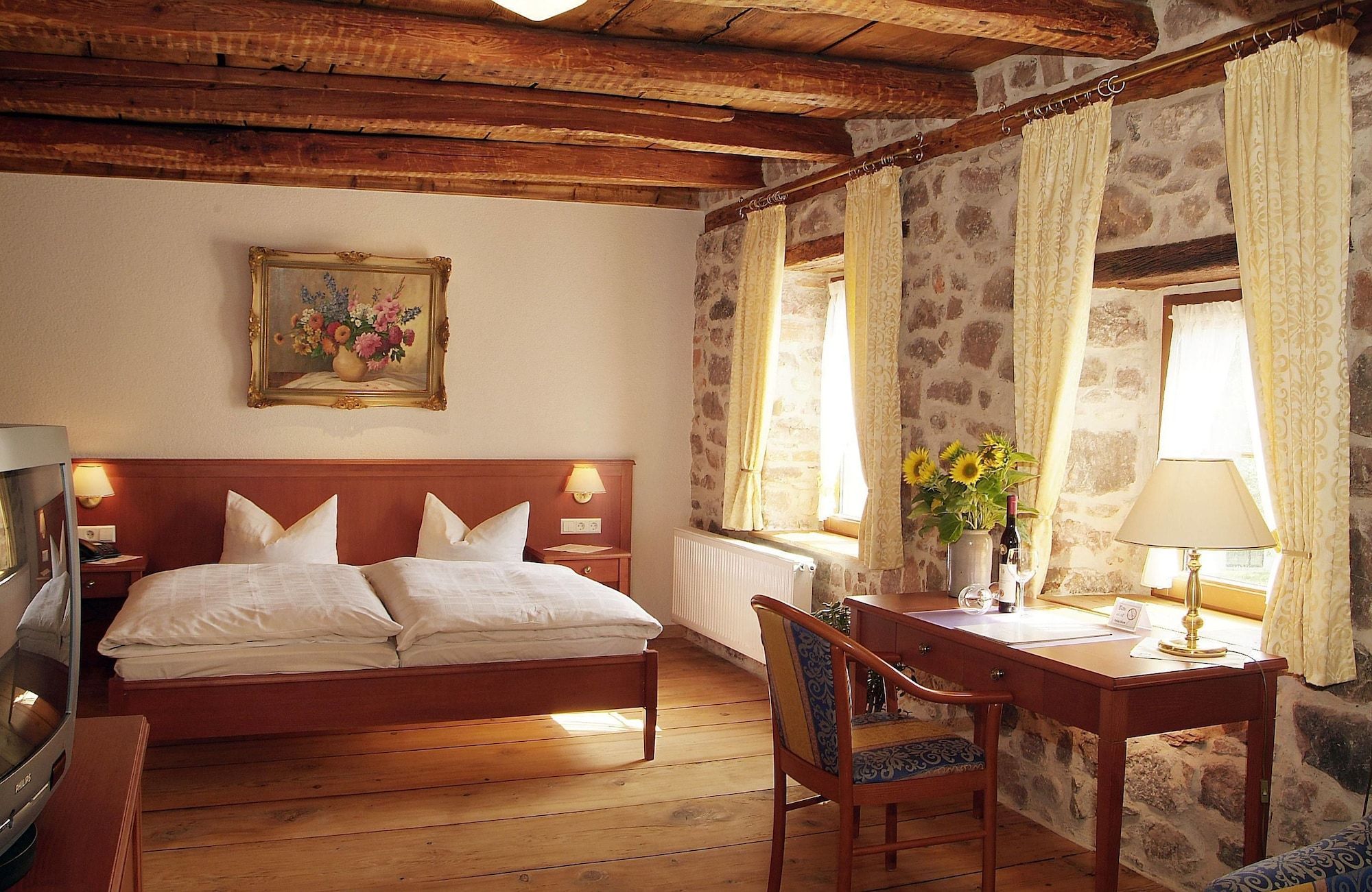 Historisches Genusshotel Löwen - Schopfheim - Slaapkamer