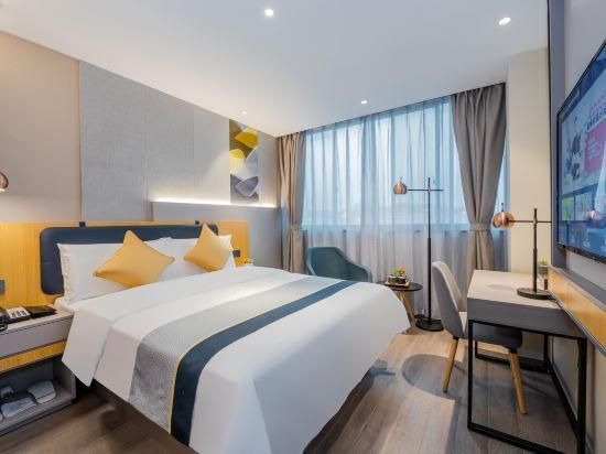 Home Inn Style Shanghai Dahua Xincun Road Metro Station - شنغهاي - غرفة نوم