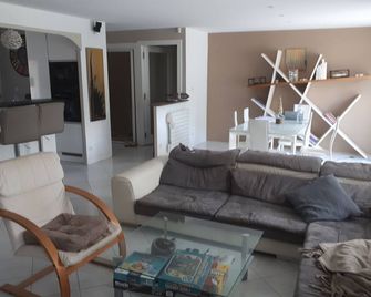 Chevreuse Valley Villa Rental With Pool 35 Kms From Paris - Forges-les-Bains - Salon