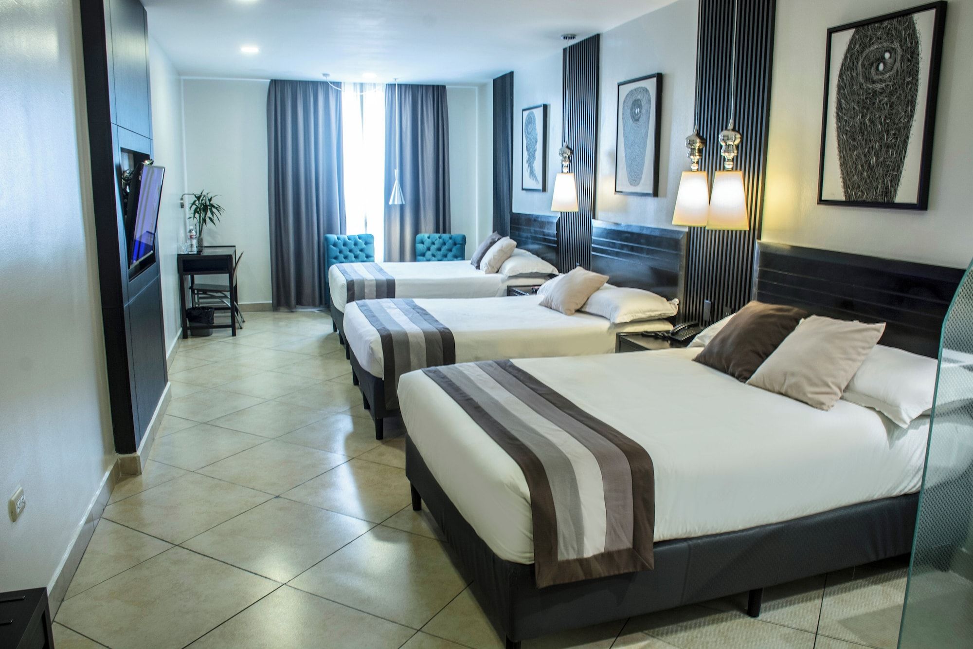 Hotel Las Cascadas - סן פדרו סולה - חדר שינה