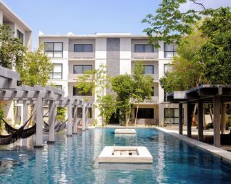 Hotel Casa Tortuga Tulum - Cenotes Park Inclusive - Akumal - Piscina