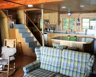 Rustic camp on the shores of Upper Wilson Pond - Greenville