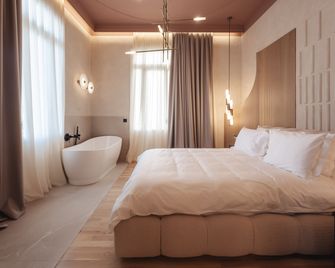 Zenith Premium Suites - סלוניקי - חדר שינה