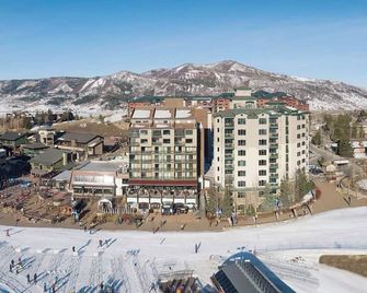 Finding Meili's Luxury Ski-In/Ski-Out Resort+amenities. Studio Suite - Steamboat Springs - Building