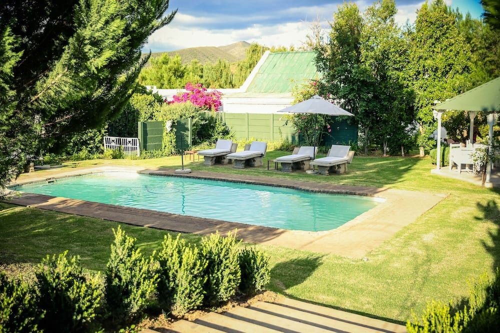 Oue Werf Country House - Oudtshoorn - Zwembad