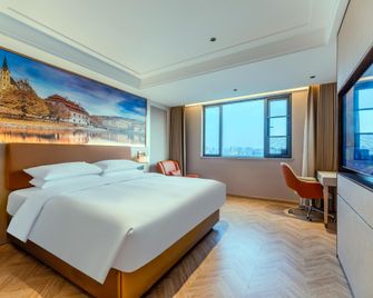Vienna Hotel Xi'an Railway Station Wulukou Metro Station - שי-אן - חדר שינה