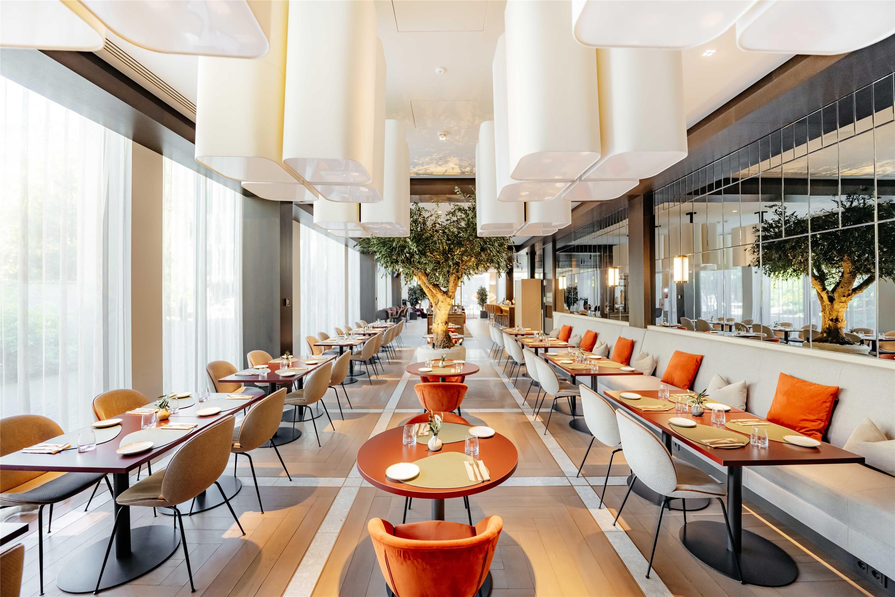 Hilton Garden Inn Vilnius City Centre - וילנה - מסעדה