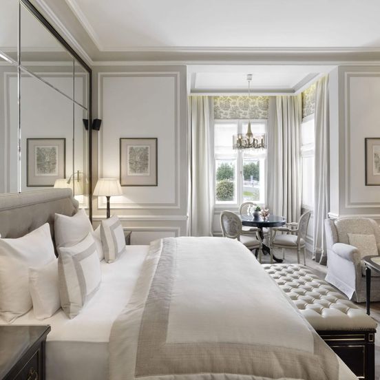 Bedroom view of Hotel Sacher Salzburg