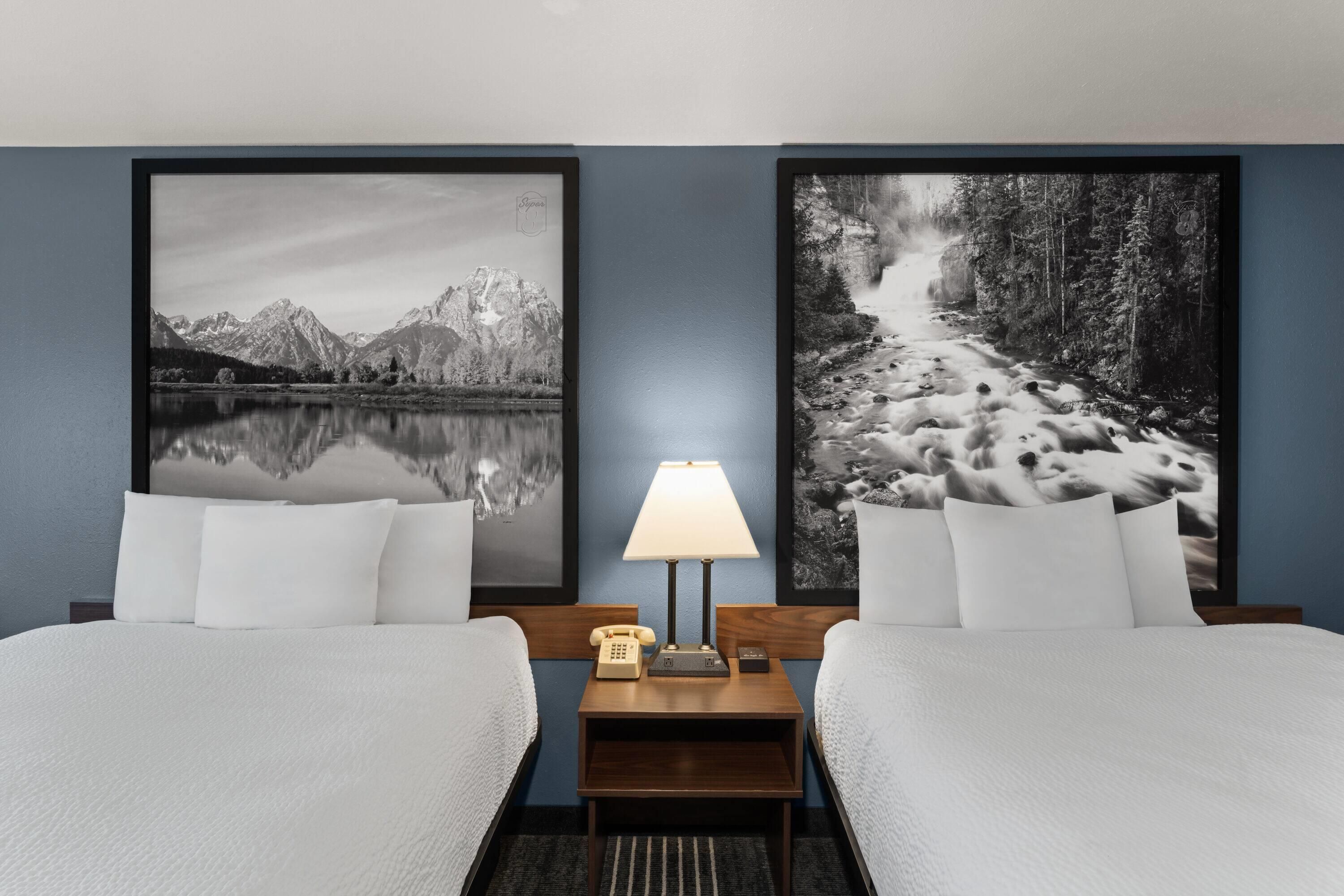 Super 8 by Wyndham Jackson Hole - ג'קסון - חדר שינה