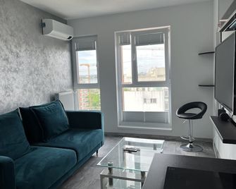 Cozy 2-Room Penthouse Lakeview W14 - בוקרשט - סלון